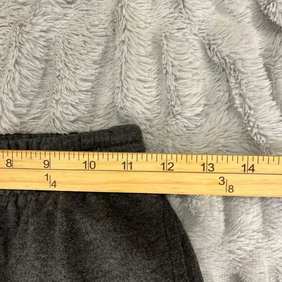 Champion Joggers Boys M Gray Fleece Sweatpants Cuffed Logo Athletic Casual Pants - Picture 5 of 7